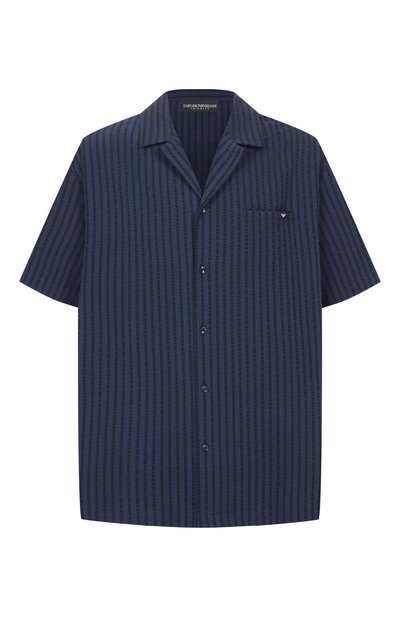 Мужская рубашка из лиоцелла и хлопка EMPORIO ARMANI, арт. EM000593/AF20430