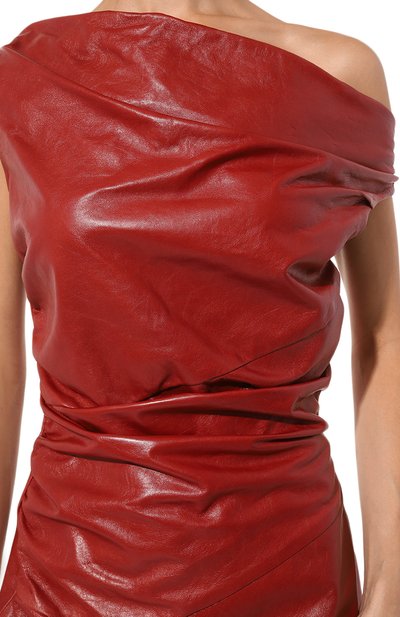 Кожаное платье ZEYNEP ARCAY, арт. FW24DR22, фото 5