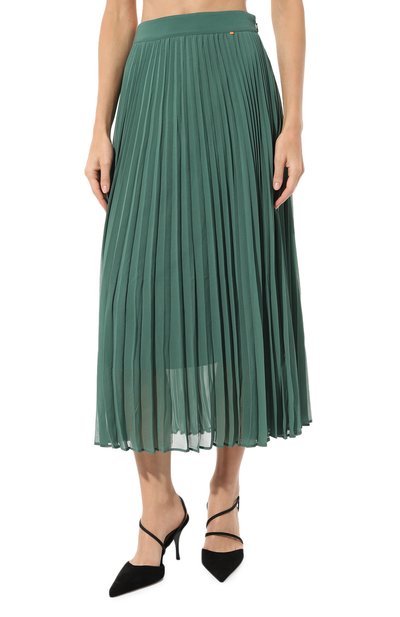 Юбка BOSS ORANGE зеленого цвета по цене 27750 руб., арт. 50515297, фото 3 Юбка BOSS ORANGE, арт. 50515297, фото 3