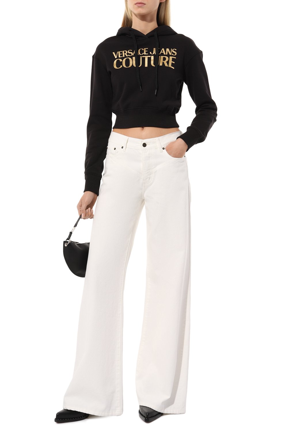 Хлопковое худи VERSACE JEANS COUTURE, арт. 76HAIT04/CF01T, фото 2