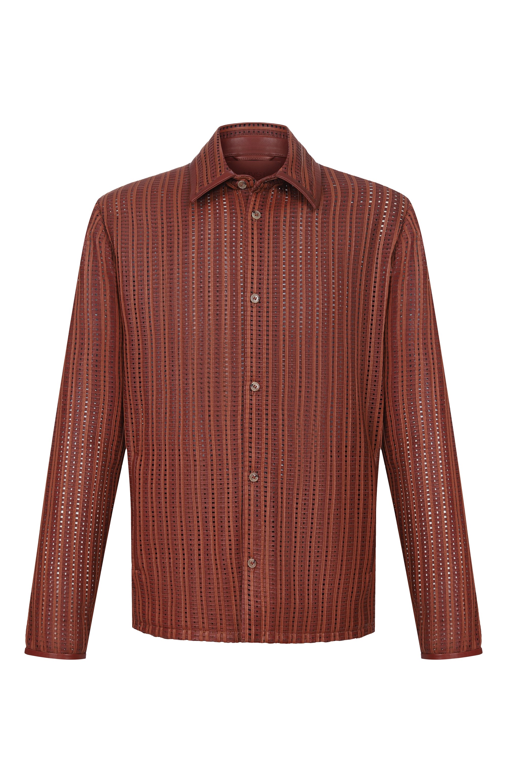 Кожаная рубашка MVST, арт. M26.2PM.L903/LEATHER, фото 1