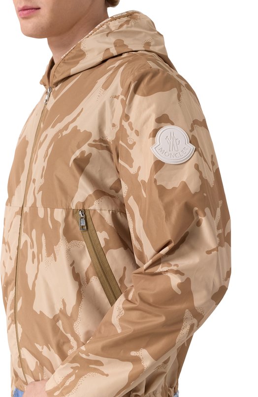 Куртка Moncler 1A74900/53A70 Бежевый  1A74900/53A70 Фото 5