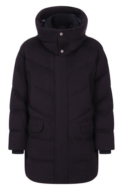 Мужская пуховик из кашемира и шерсти KITON, арт. UGK211BK0271L