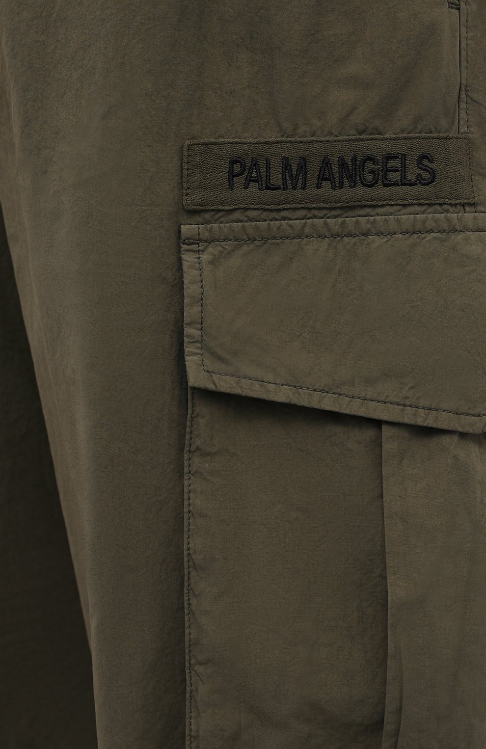 Хлопковые джоггеры PALM ANGELS, арт. PWCF001S21FAB0015656, фото 5