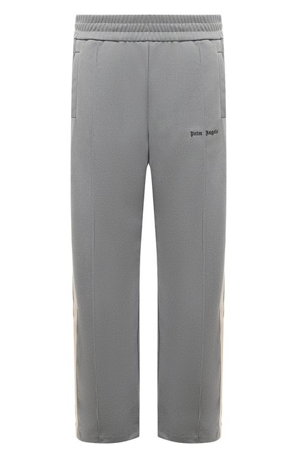 Мужские бр�юки PALM ANGELS серого цвета по цене 87700 руб., арт. PMCJ019F23FAB0010810 | Фото 1