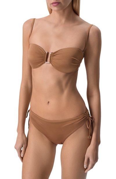 Плавки-бикини MAX MARA светло-коричневого цвета по цене 14850 руб., арт. BCHSAMANTA 261682116, фото 2 Плавки-бикини MAX MARA, арт. BCHSAMANTA 261682116, фото 2