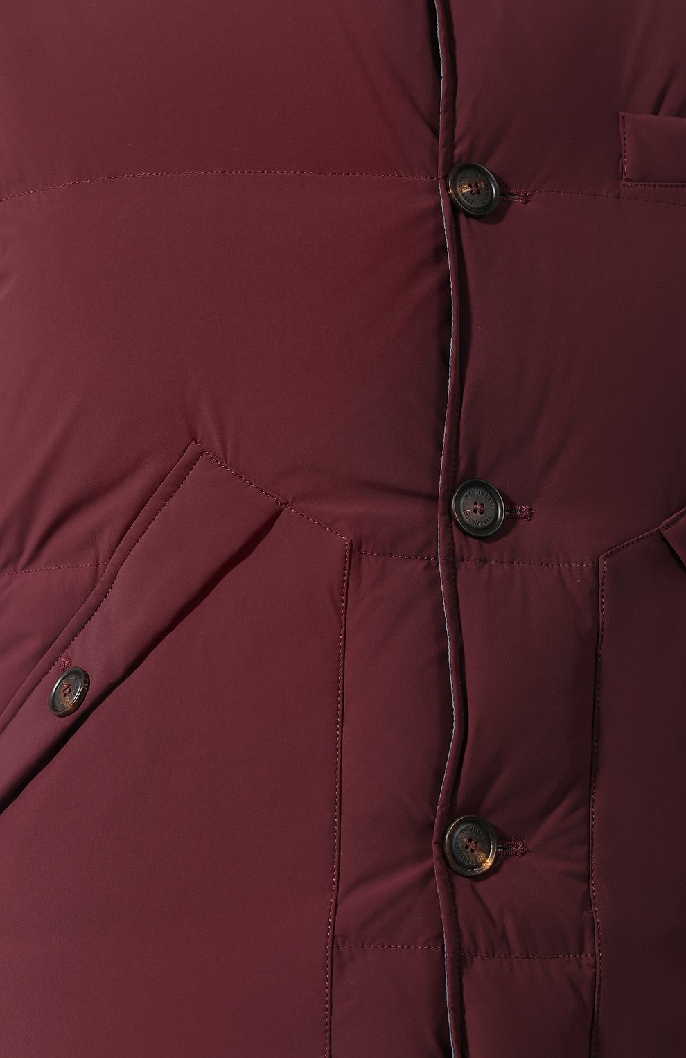 Пуховый жилет на пуговицах с воротником-стойкой BRUNELLO CUCINELLI, арт. ML4911381, фото 5