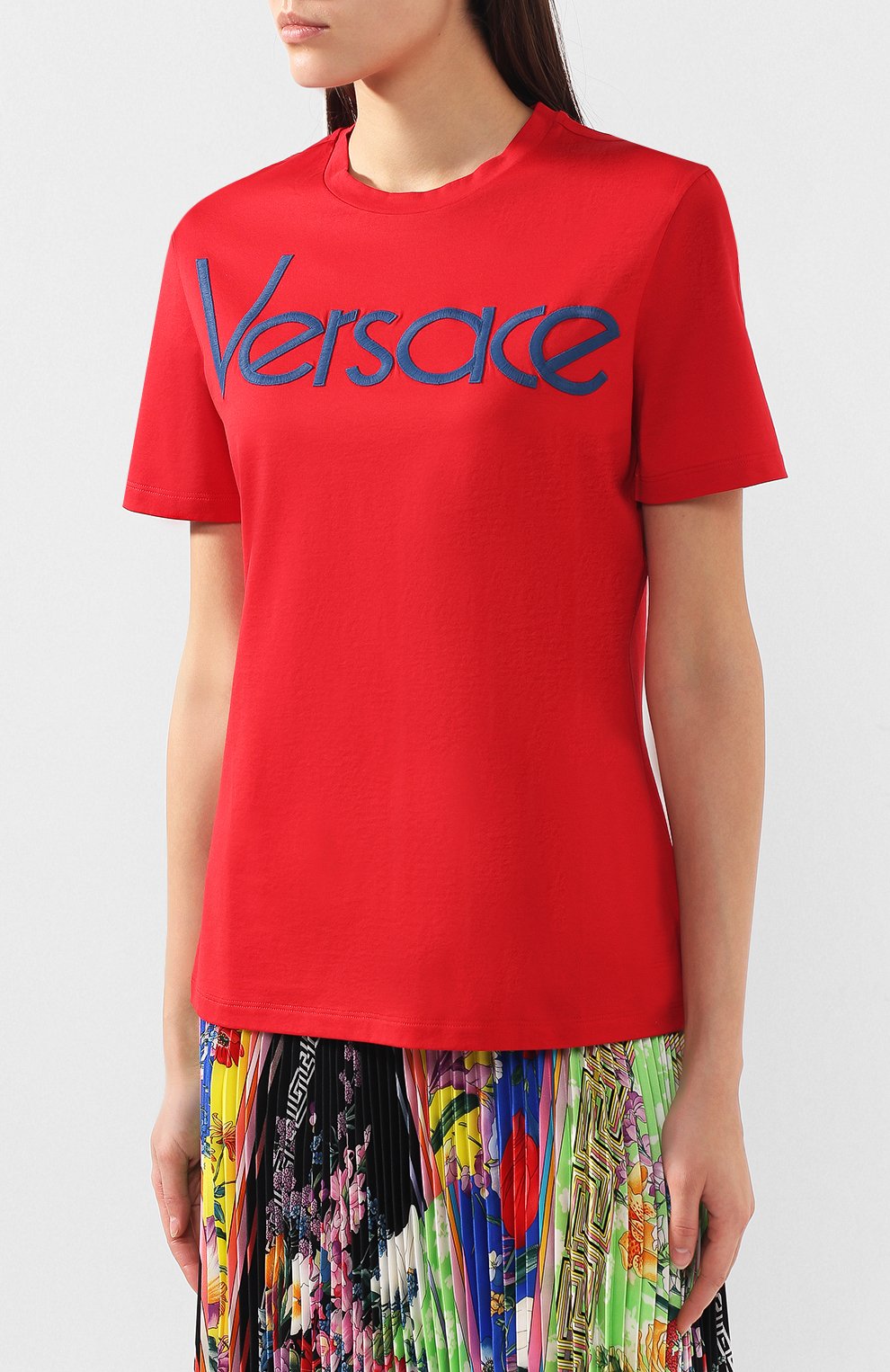 Хлопковая футболка VERSACE, арт. A83047/A201952, фото 3