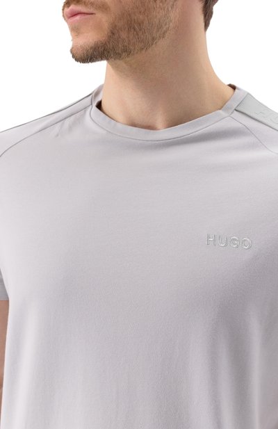 Хлопковая футболка HUGO, арт. 50520480, фото 5