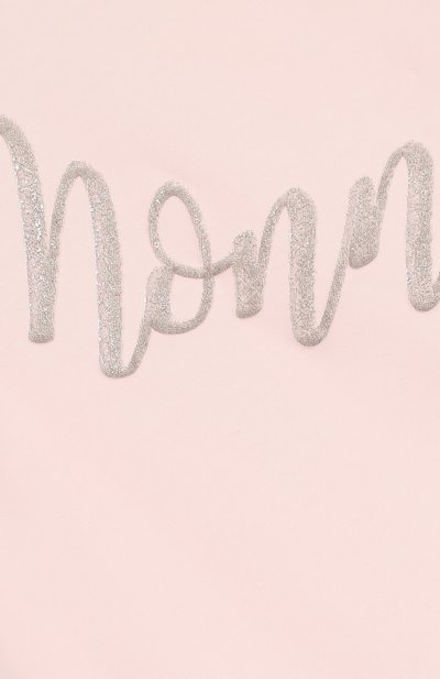 Хлопковый топ с вышивкой и рукавом-фонарик MONNALISA розового цвета по цене 7790 руб., арт. 711606R1, фото 3 Хлопковый топ с вышивкой и рукавом-фонарик MONNALISA, арт. 711606R1, фото 3