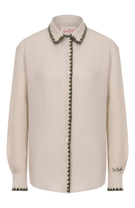 Женская льняная рубашка MC2 SAINT BARTH, арт. STBW MEREDITH/06874H