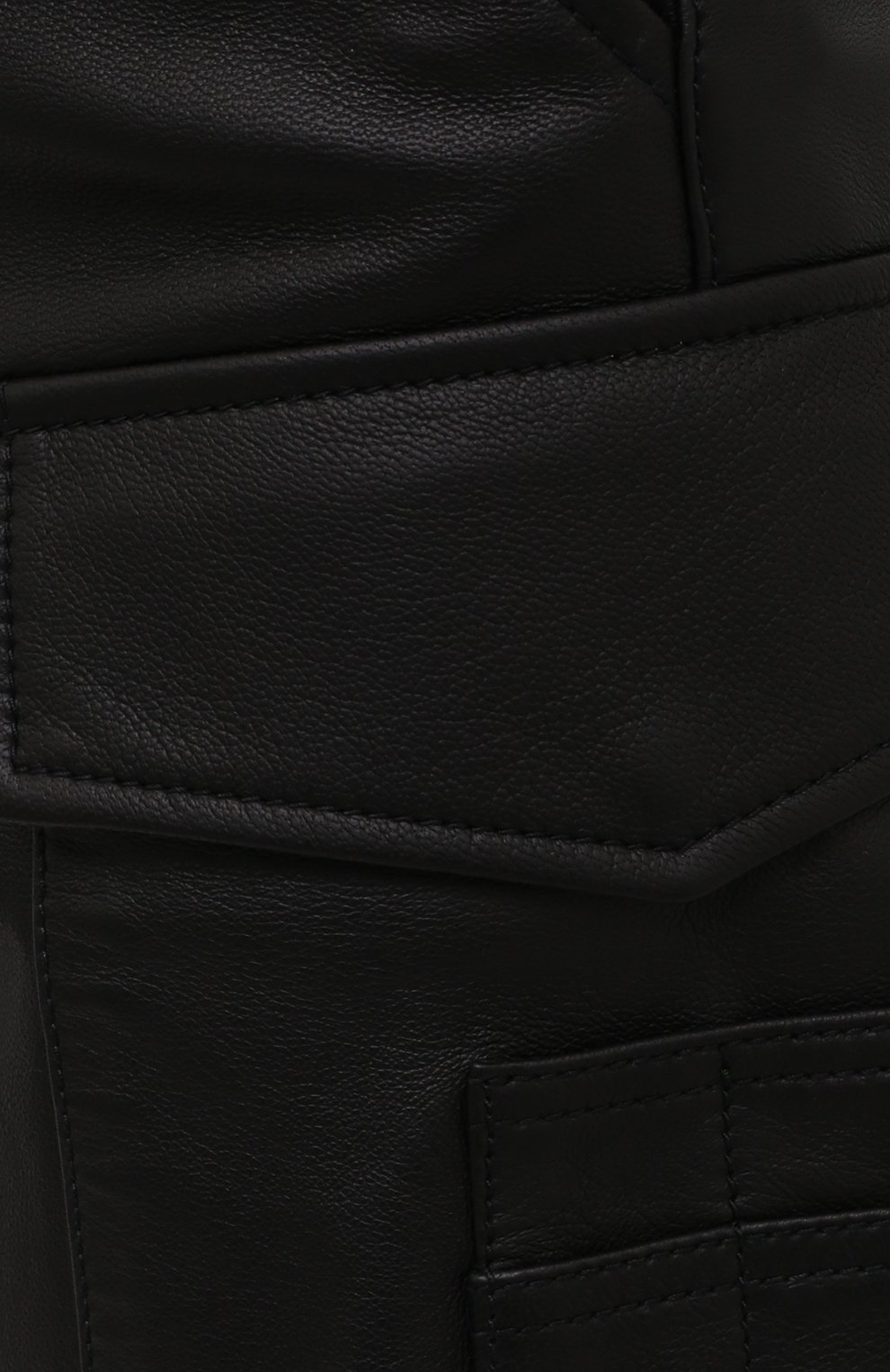 Кожаные джоггеры THE ATTICO, арт. 213WCP38/L037, фото 5