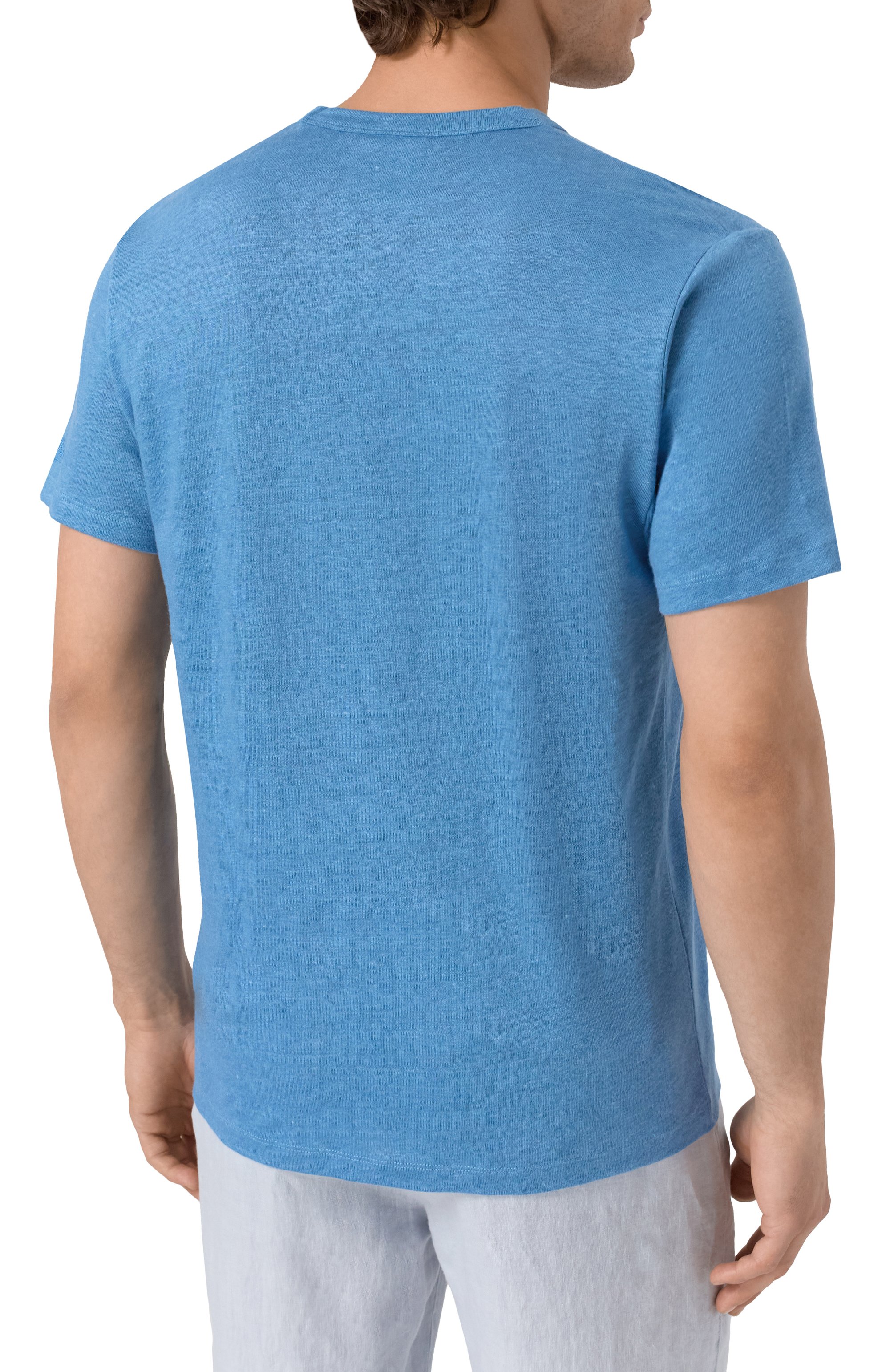 Льняная футболка MC2 SAINT BARTH, арт. STBM ECSTASEA/00110H, фото 4