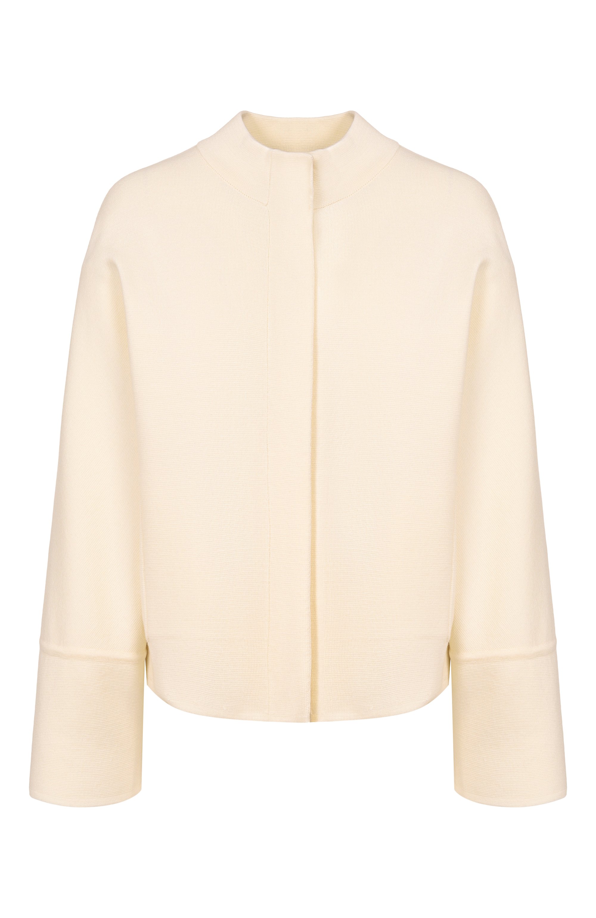 Шерстяной кардиган MAX MARA кремового цвета по цене 87700 руб., арт. MXMSP0RT, фото 1 Шерстяной кардиган MAX MARA, арт. MXMSP0RT, фото 1