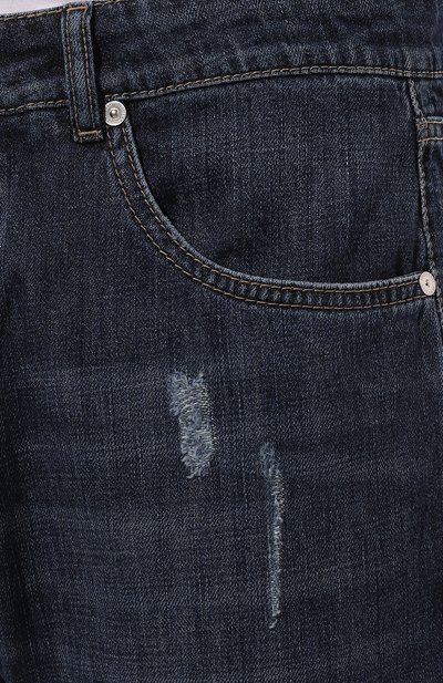 Джинсы leisure fit BRUNELLO CUCINELLI, арт. M0Z37X2340, фото 5