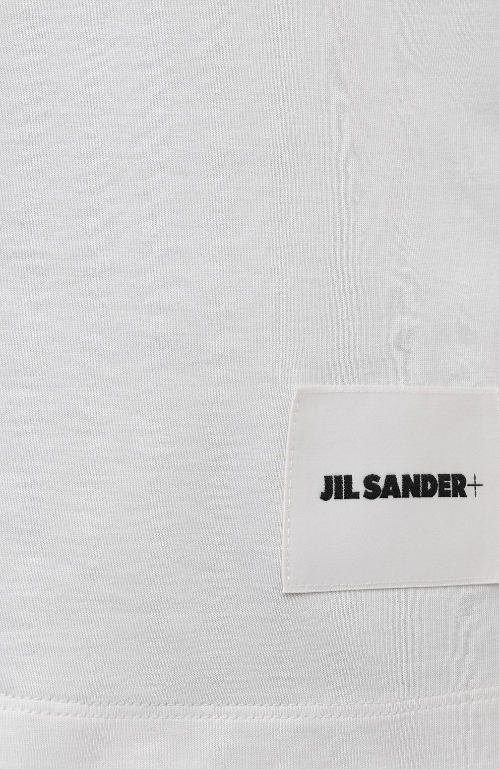 Комплект из трех хлопковых футболок JIL SANDER белого цвета по цене 39550 руб., арт. JPPT706540-WT248808, фото 5 Комплект из трех хлопковых футболок JIL SANDER, арт. JPPT706540-WT248808, фото 5