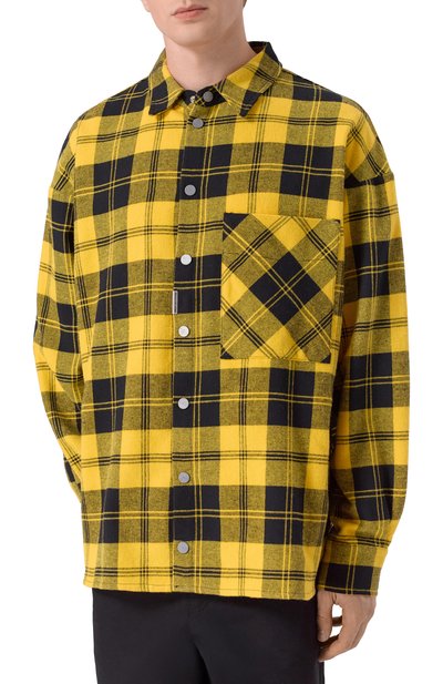 Хлопковая рубашка DIEGO VENTURINO, арт. DVCMC-0-BGY, фото 3