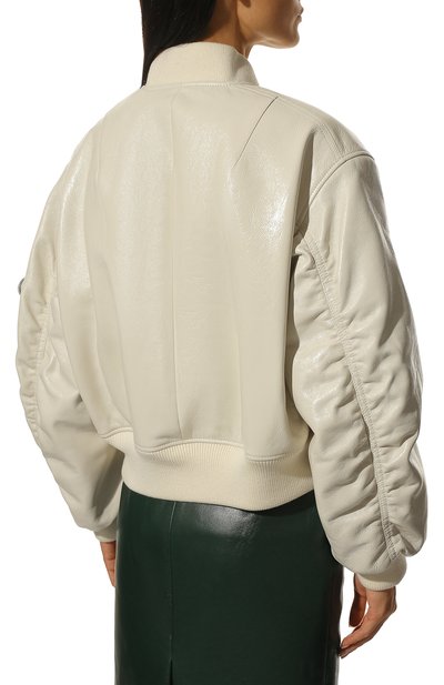 Кожаный бомбер PRADA, арт. 58A098-1ZFE-F0009, фото 4