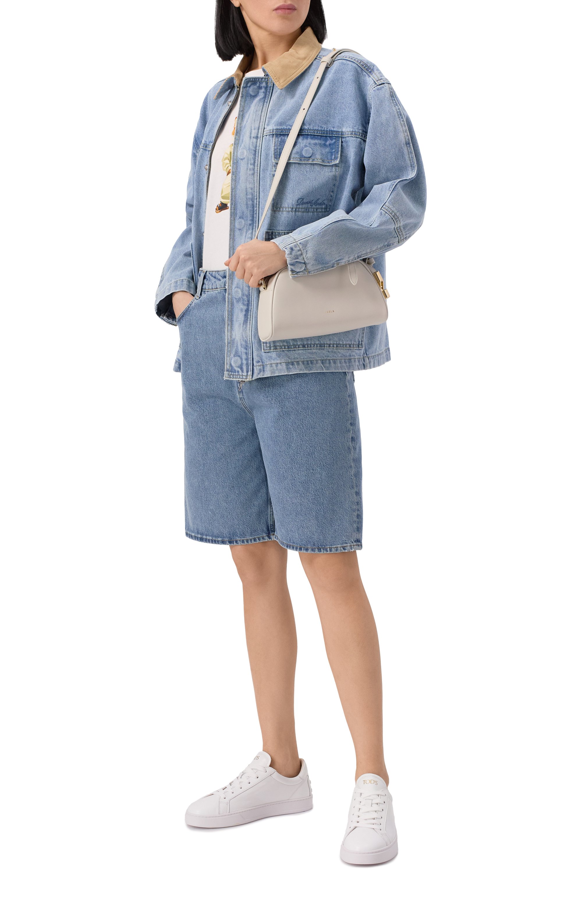 Кожаные кеды TOD’S, арт. XXW04L0HZ40/JUS, фото 2