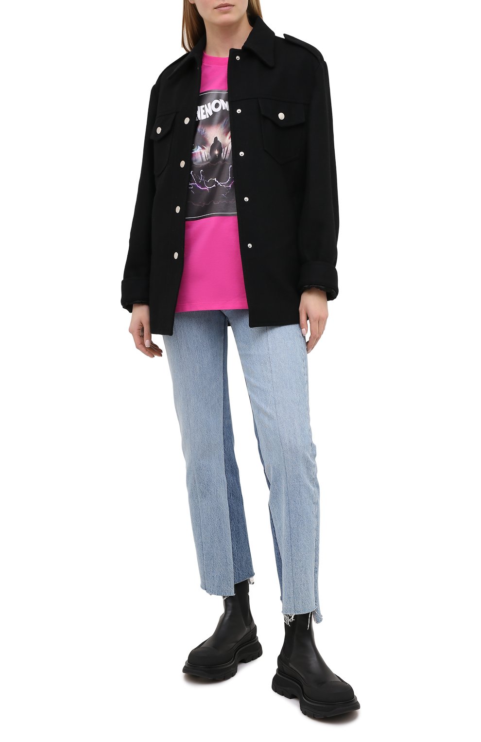 Хлопковая футболка MSGM, арт. 2942MDM207 207998, фото 2