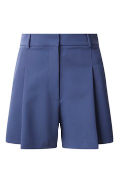 Женские шорты IN THE MOOD FOR LOVE голубого цвета, арт. RS2501100002 | Фото 1 (Длина Ж (юбки, платья, шорты): Мини; Драгоценные камни: Проставлено; Материал сплава: Проставлено; Стили: Кэжуэл; Кросс-КТ: костюм; Материал внешний: Синтетический материал)