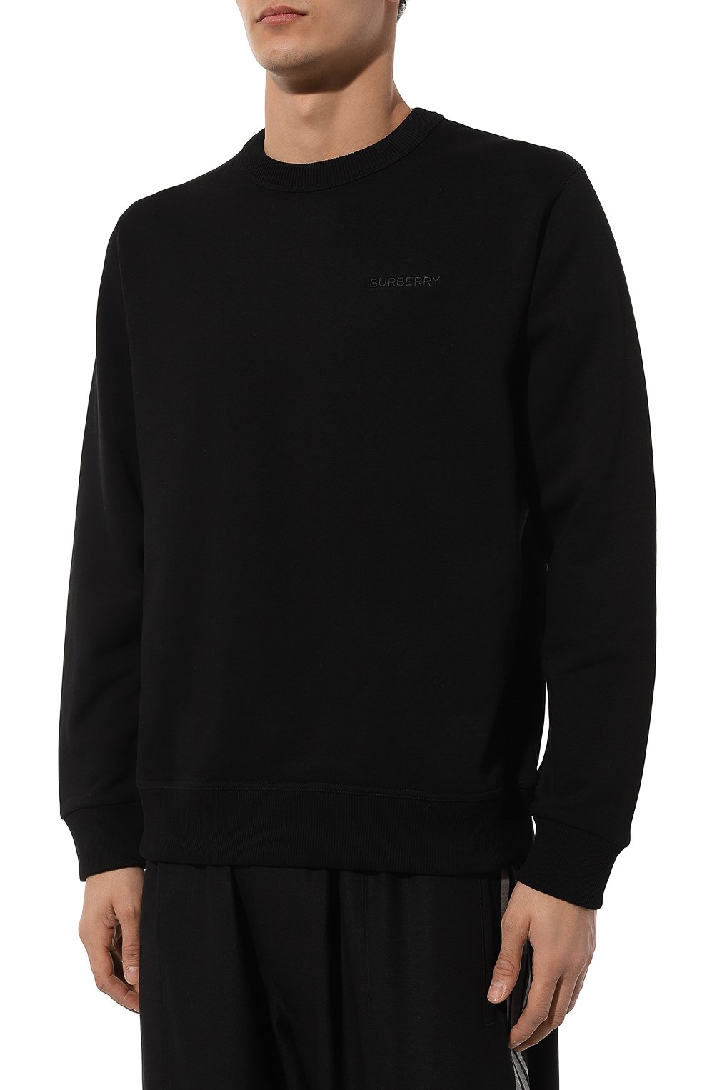 Хлопковый свитшот BURBERRY, арт. 8070680, фото 3