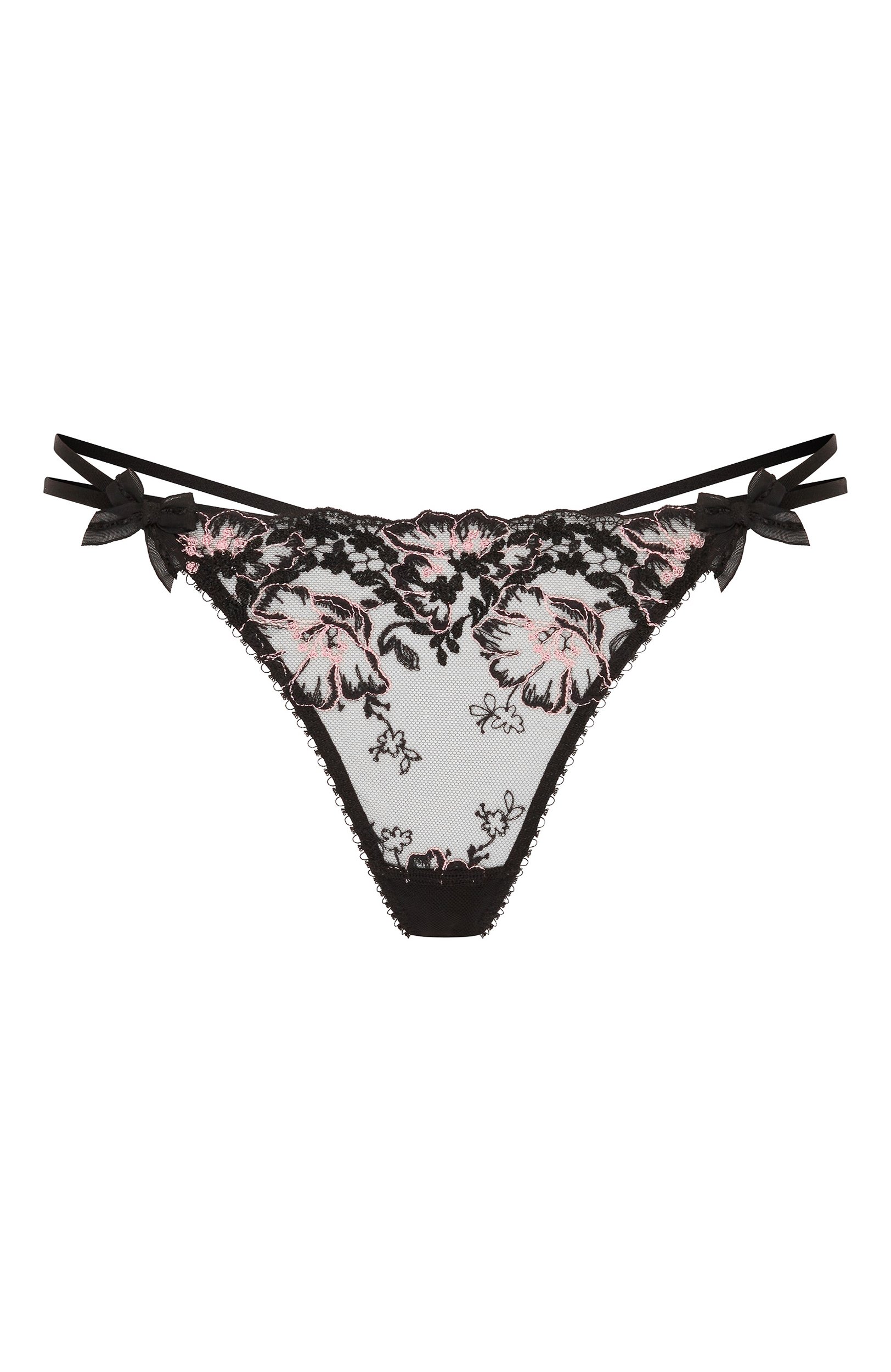 Трусы-стринги lana AGENT PROVOCATEUR черного цвета по цене 14900 руб., арт. AP12641001650, фото 1 Трусы-стринги lana AGENT PROVOCATEUR, арт. AP12641001650, фото 1