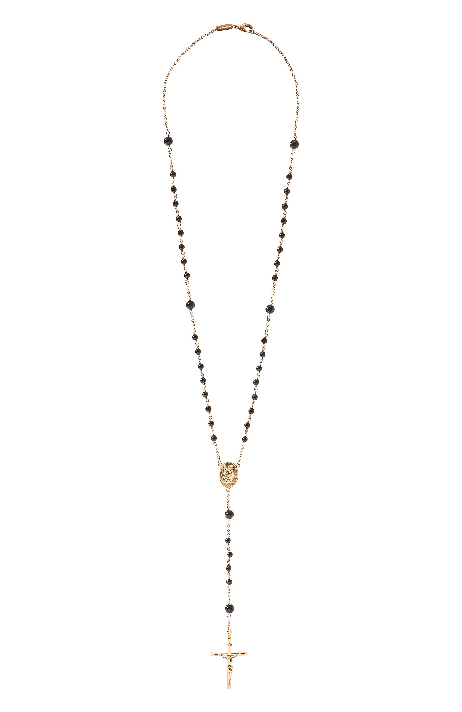 Колье DOLCE & GABBANA золотого цвета по цене 42100 руб., арт. WNP4C2/W1111, фото 1 Колье DOLCE & GABBANA, арт. WNP4C2/W1111, фото 1