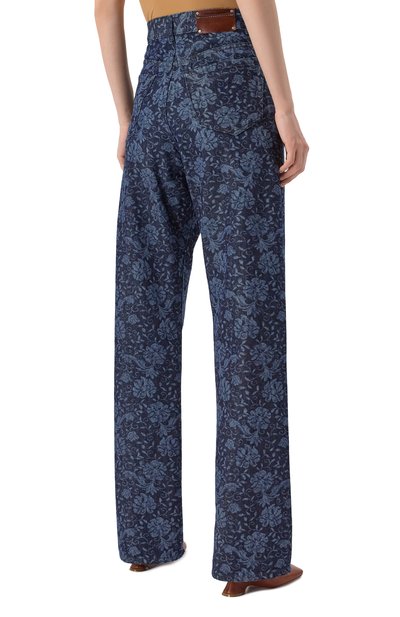 Джинсы DRIES VAN NOTEN темно-синего цвета по цене 66700 руб., арт. 251-010935-1557, фото 4 Джинсы DRIES VAN NOTEN, арт. 251-010935-1557, фото 4