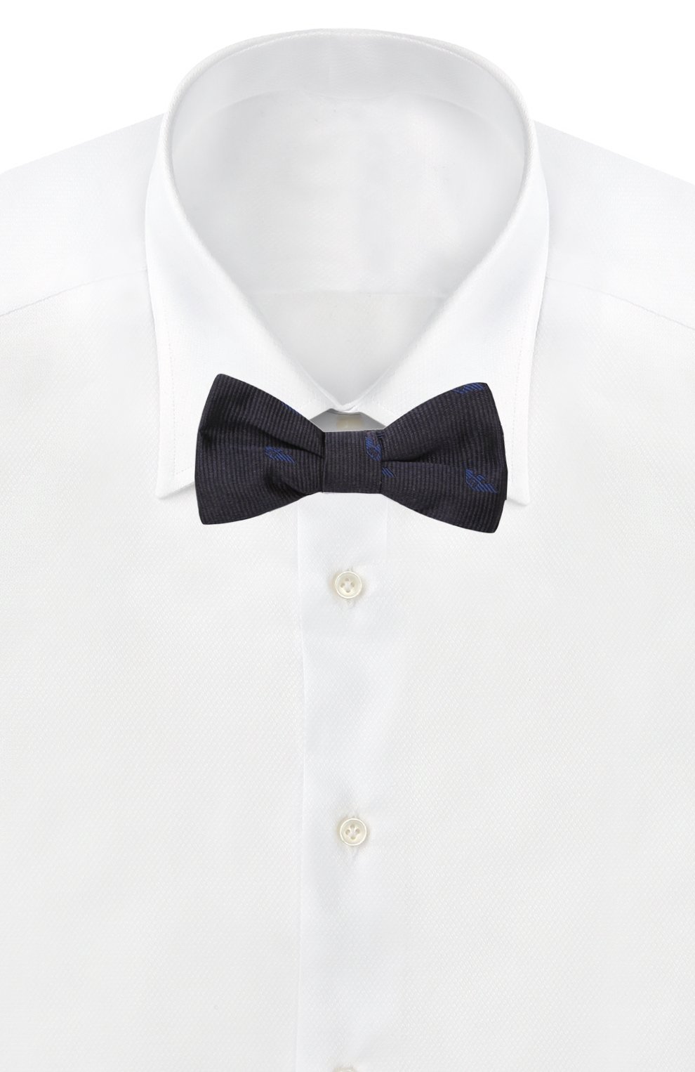 Галстук-бабочка из шелка EMPORIO ARMANI, арт. 409527/9P951, фото 2