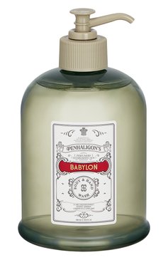 Гель для душа babylon (500ml) PENHALIGON'S бесцветного цвета, арт. 5056245035081 | Фото 1 (Назначение: Для тела; Региональные ограничения белый список (Axapta Mercury): Не проставлено; Нос: Не проставлено; Тип продукта: Гели)