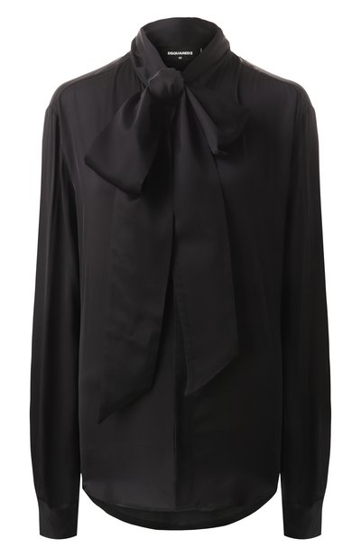 Женская атласная блузка DSQUARED2, арт. S75DL0893/S78302