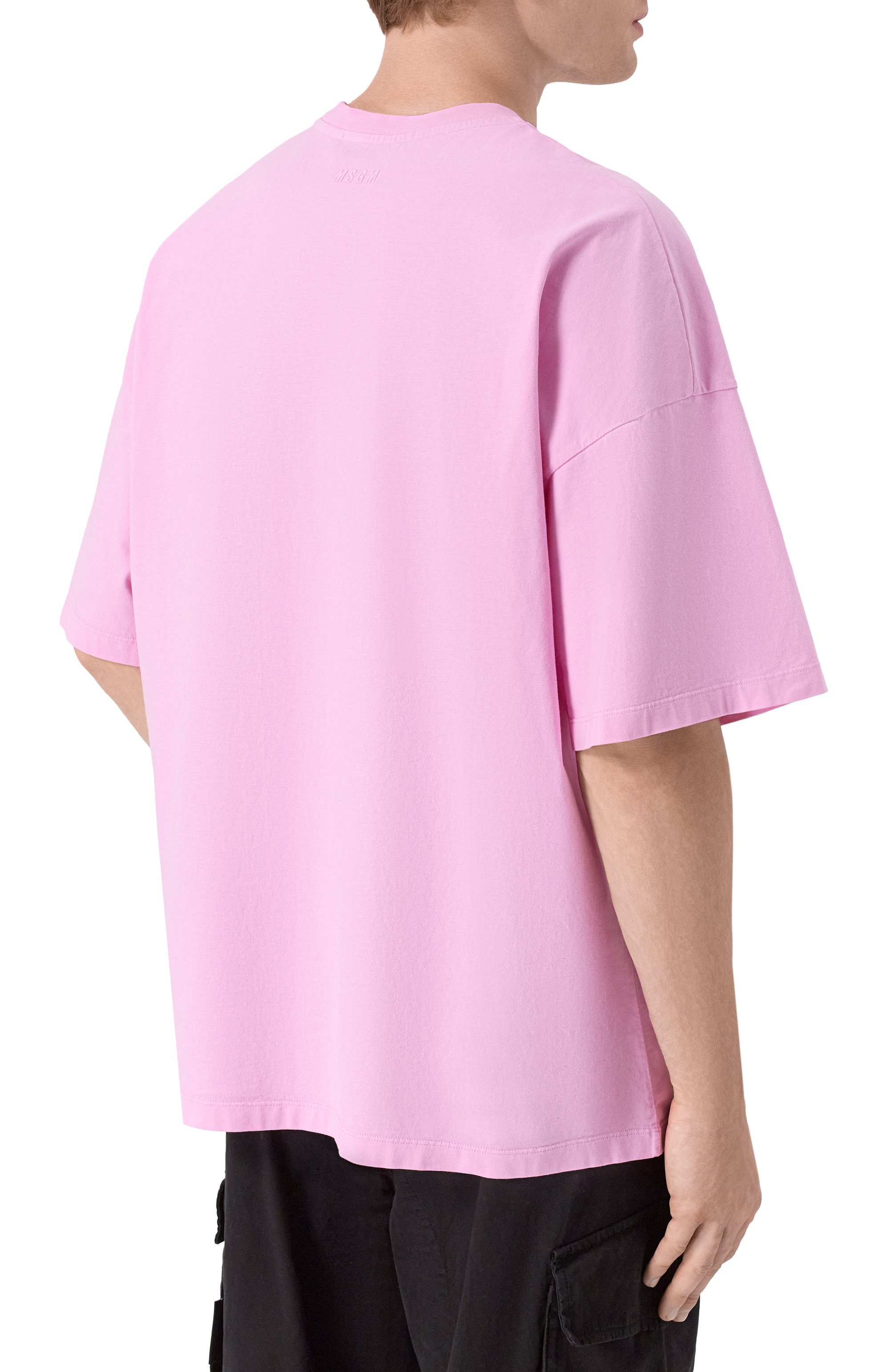 Хлопковая футболка MSGM, арт. 4040MM97N/267098, фото 4