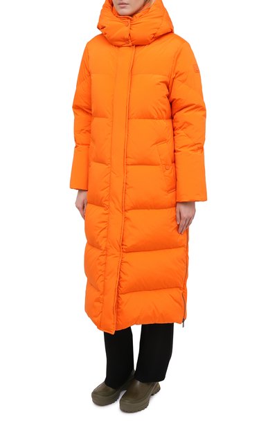 Пуховик WOOLRICH оранжевого цвета по цене 95700 руб., арт. CFWW0U0312FR/UT1148, фото 3 Пуховик WOOLRICH, арт. CFWW0U0312FR/UT1148, фото 3