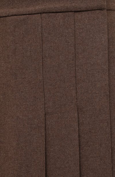 Шерстяная юбка RALPH LAUREN светло-коричневого цвета по цене 126500 руб., арт. 290856633, фото 5 Шерстяная юбка RALPH LAUREN, арт. 290856633, фото 5