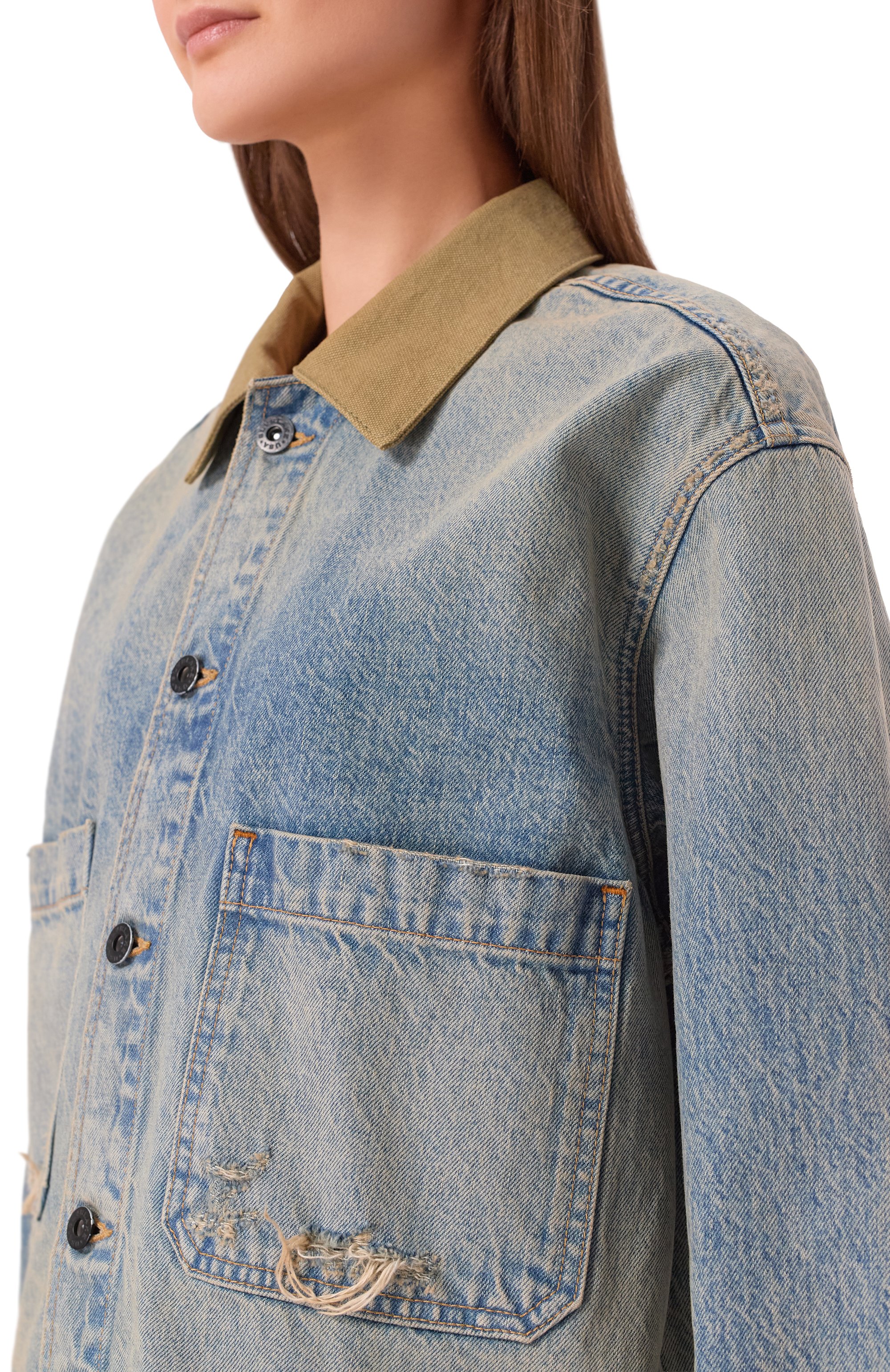 Джинсовая куртка thompson SLVRLAKE, арт. THJK707STRHT, фото 5