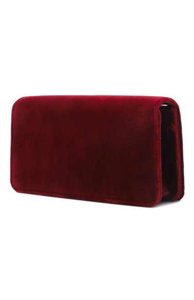 Сумка vlogo signature mini VALENTINO бордового цвета по цене 166500 руб., арт. 8W2P0AY4/TPV, фото 4 Сумка vlogo signature mini VALENTINO, арт. 8W2P0AY4/TPV, фото 4