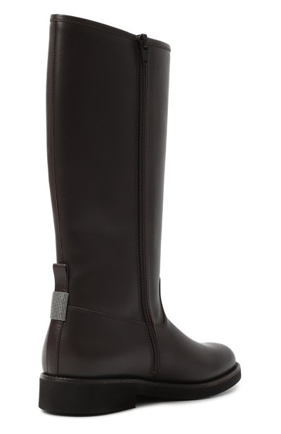 Кожаные сапоги BRUNELLO CUCINELLI, арт. BZ0LC1G402, фото 3