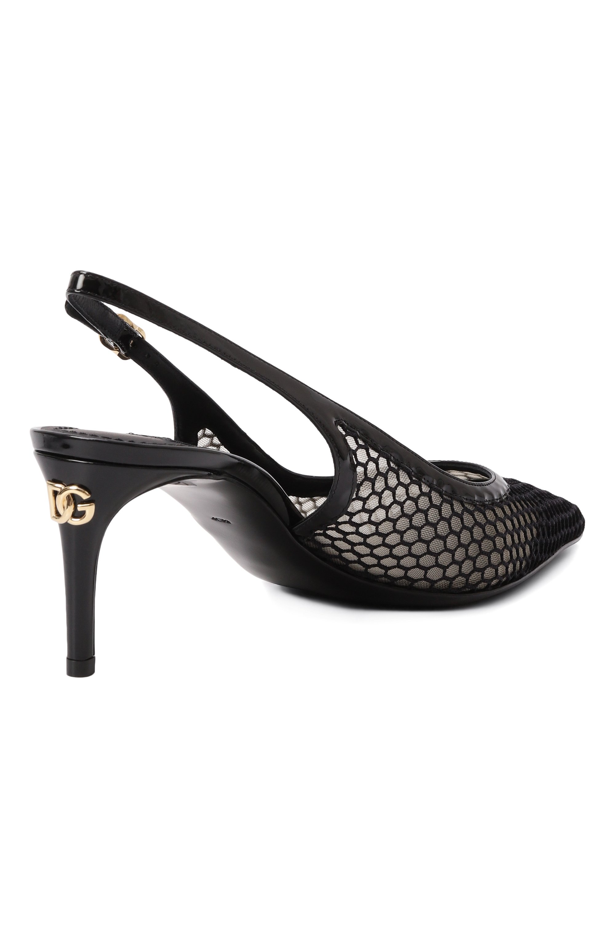 Текстильные туфли dna 60 DOLCE & GABBANA черного цвета по цене 95050 руб., арт. CG0632/AG883, фото 5 Текстильные туфли dna 60 DOLCE & GABBANA, арт. CG0632/AG883, фото 5