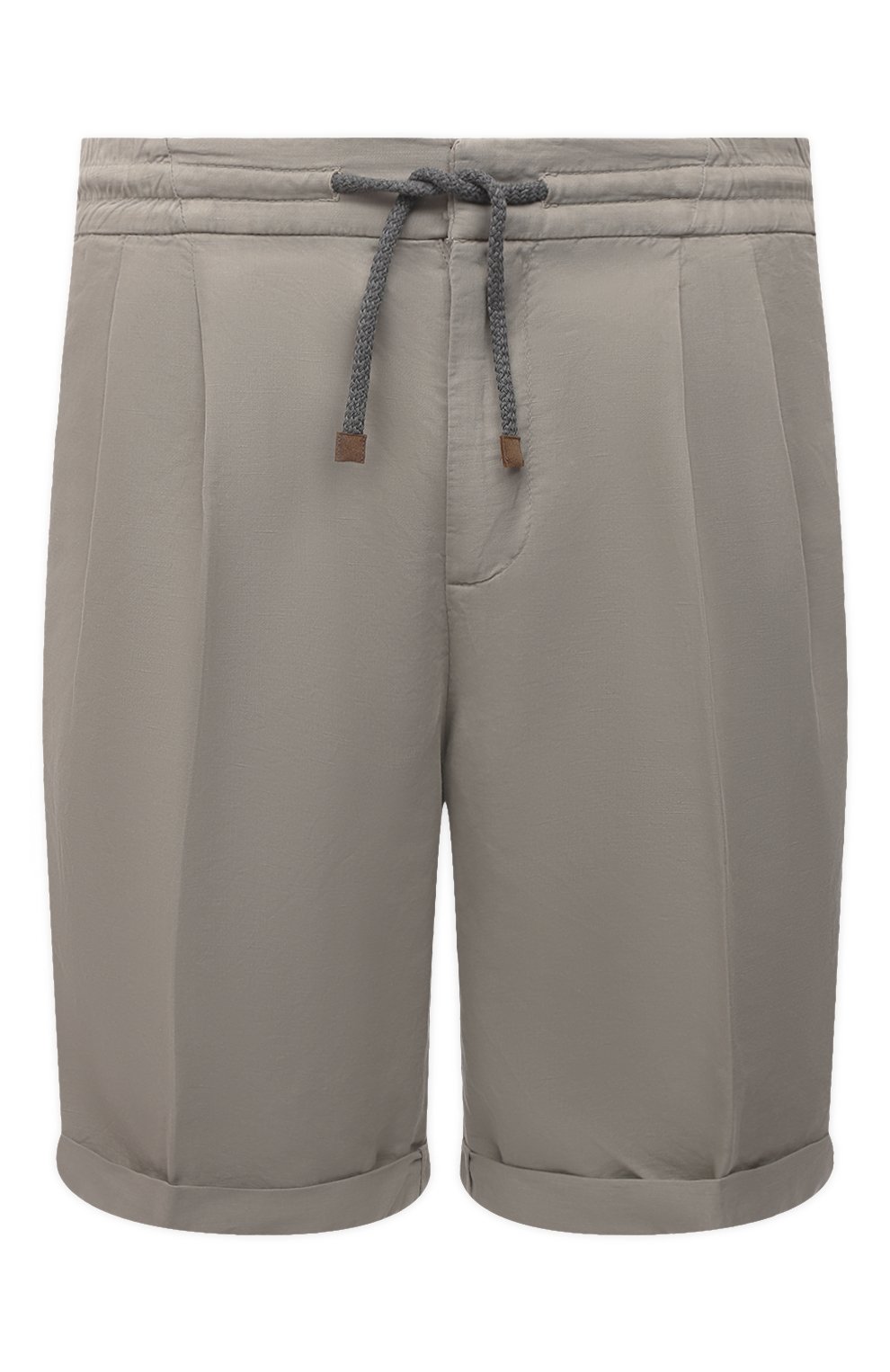 Шорты изо льна и хлопка BRUNELLO CUCINELLI, арт. M291DV0340, фото 1