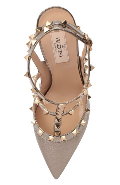 Кожаные туфли rockstud VALENTINO, арт. UW0S0393/NNF, фото 5