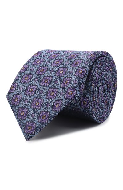 Мужской шелковый галстук CANALI, арт. 18/HJ03404