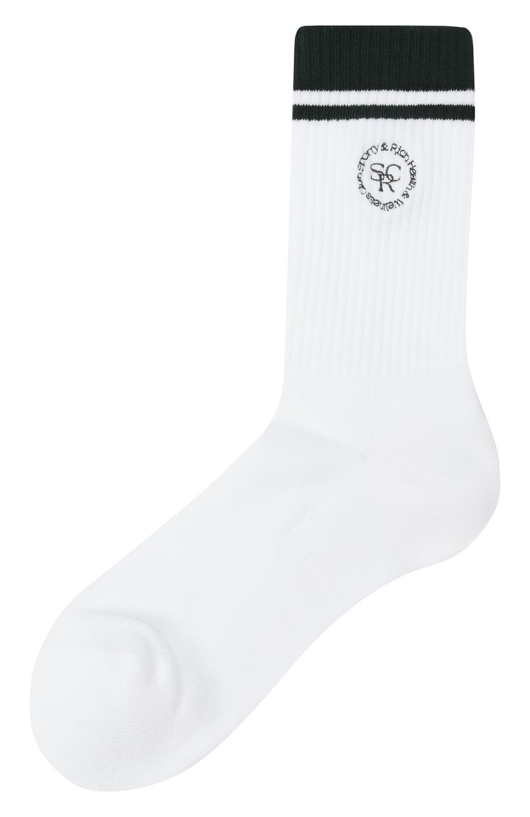 Хлопковые носки SPORTY AND RICH, арт. AC027606305WH12, фото 1