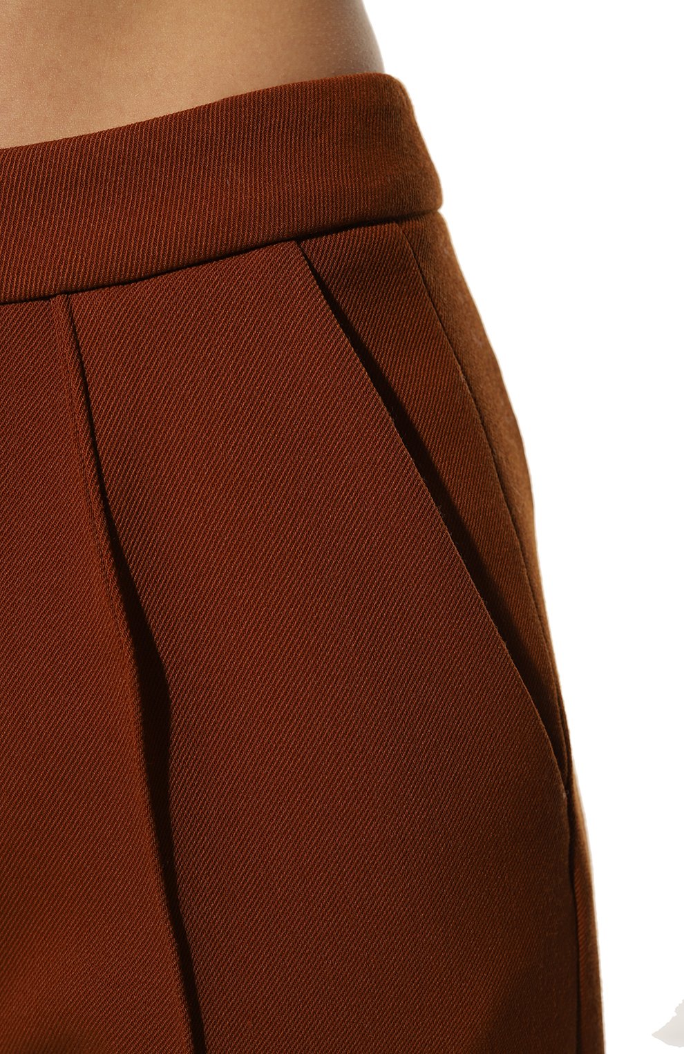 Брюки DICE KAYEK коричневого цвета по цене 79950 руб., арт. PF22P333/BNT, фото 5 Брюки DICE KAYEK, арт. PF22P333/BNT, фото 5