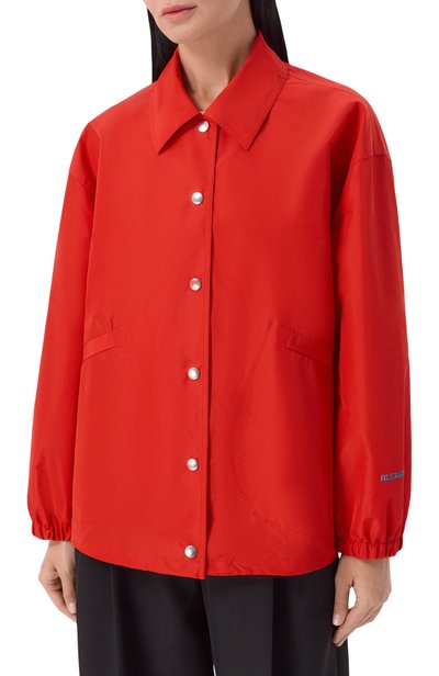 Куртка JIL SANDER красного цвета по цене 212500 руб., арт. J02SW0075/J70221, фото 3 Куртка JIL SANDER, арт. J02SW0075/J70221, фото 3