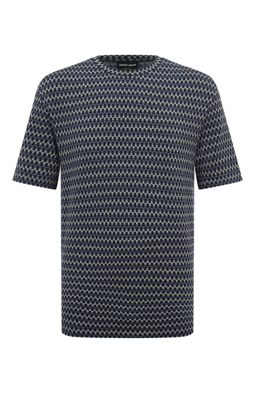 Футболка из вискозы Giorgio Armani GM000242/TE11403 Синий GM000242/TE11403