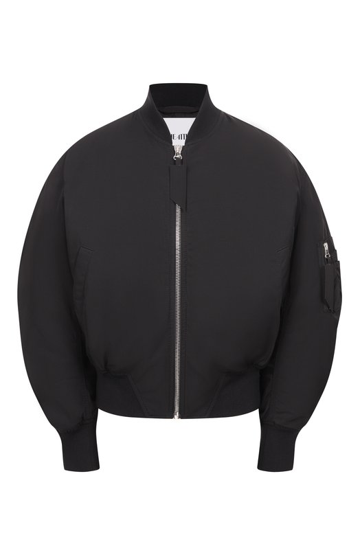 Утепленный бомбер The Attico 260WCB00070/PLL001AA Чёрный 260WCB00070/PLL001AA
