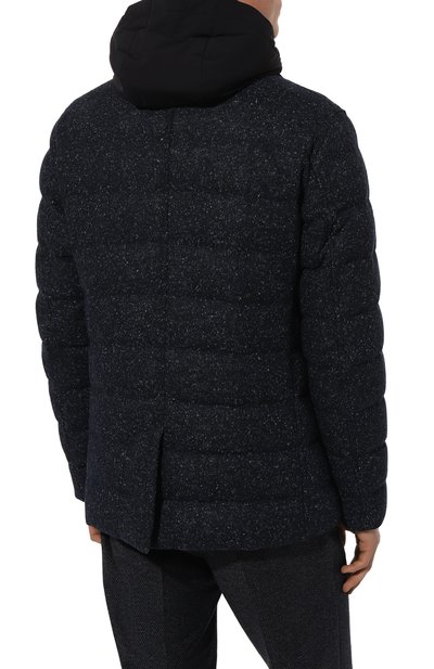 Пуховик из шерсти и шелка HERNO, арт. PI00083UR/33337, фото 4