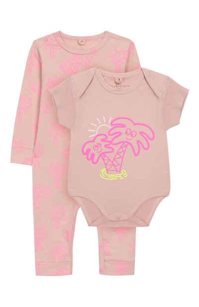 Комплект из хлопкового комбинезона и боди STELLA MCCARTNEY, арт. 547766/SMJG1, фото 1