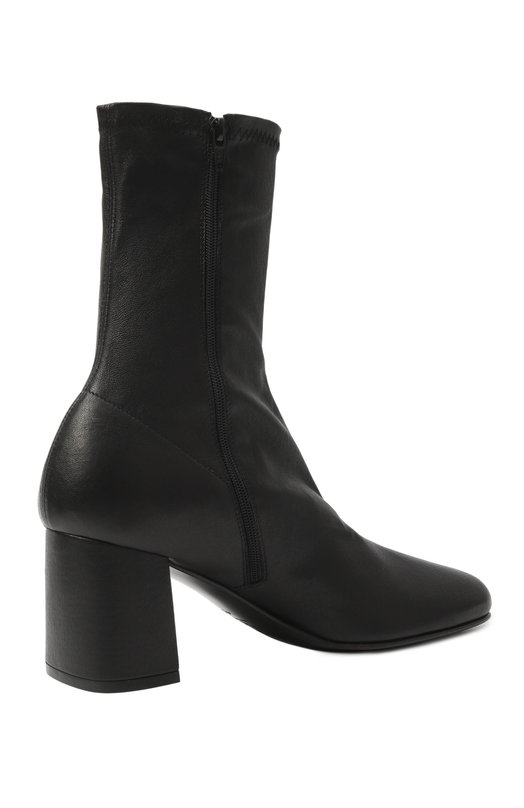Кожаные ботильоны Dries Van Noten WW232-358/140 Чёрный  WW232-358/140 Фото 5